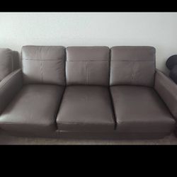 3 Seat Leather Sofa