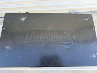 Coleman 2 Burner Camping Stove Includes Kitchen Ware