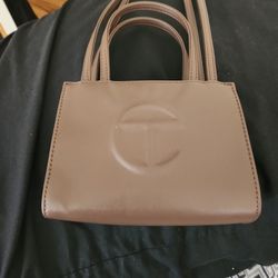 Brown Telfar Small Bag