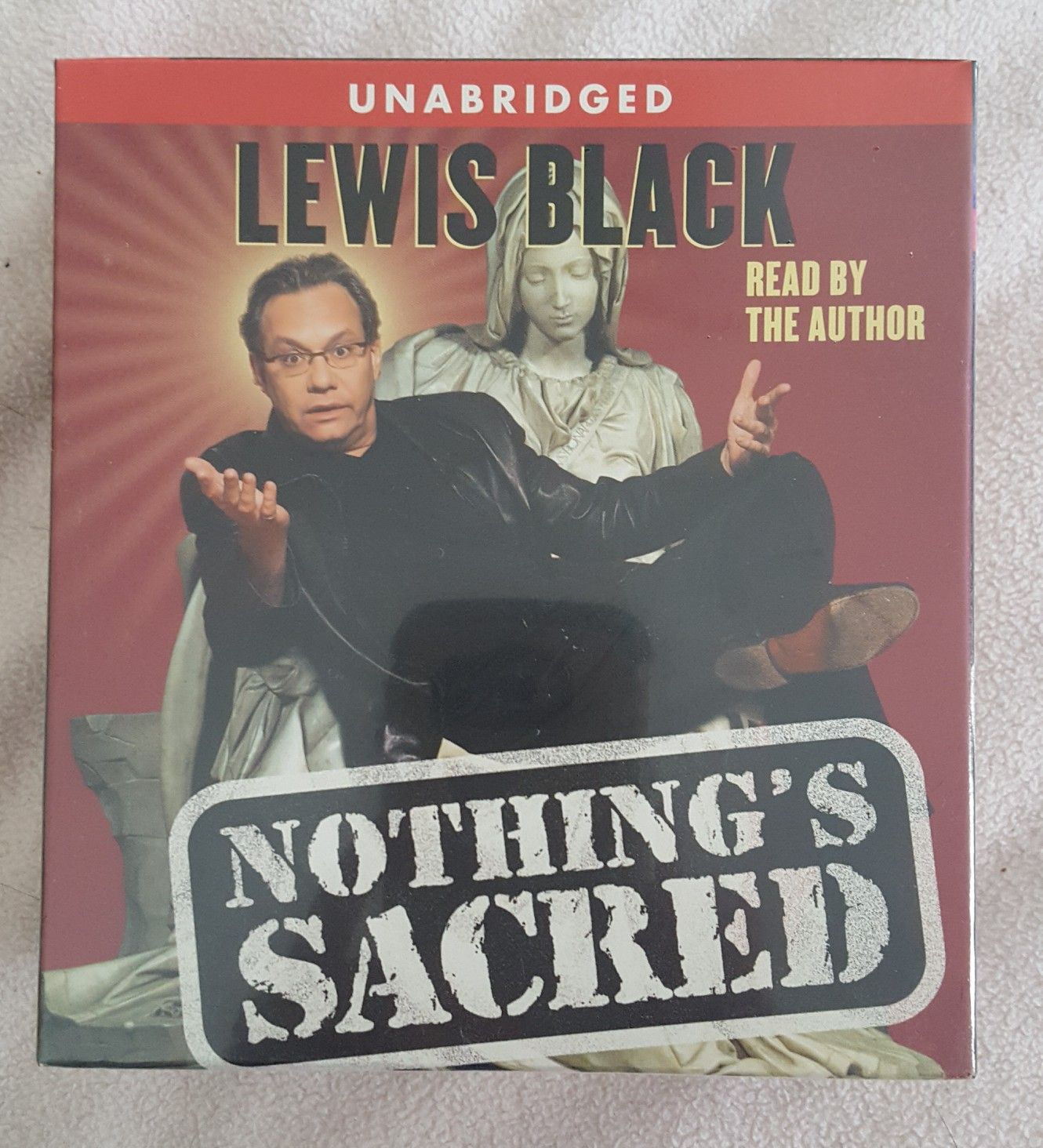 Brand New Lewis Black's Nothing's Sacred Audio Cd