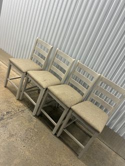 4 chairs