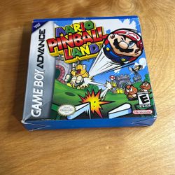 Gameboy Advance - Mario Pinball Land