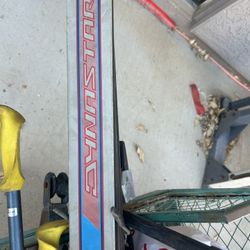 Dynastar Skis 70inches By 3inchs Salomon Boots Salomon Bindings And Poles 48 By 120