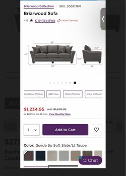 Briarwood Collection Sofa set