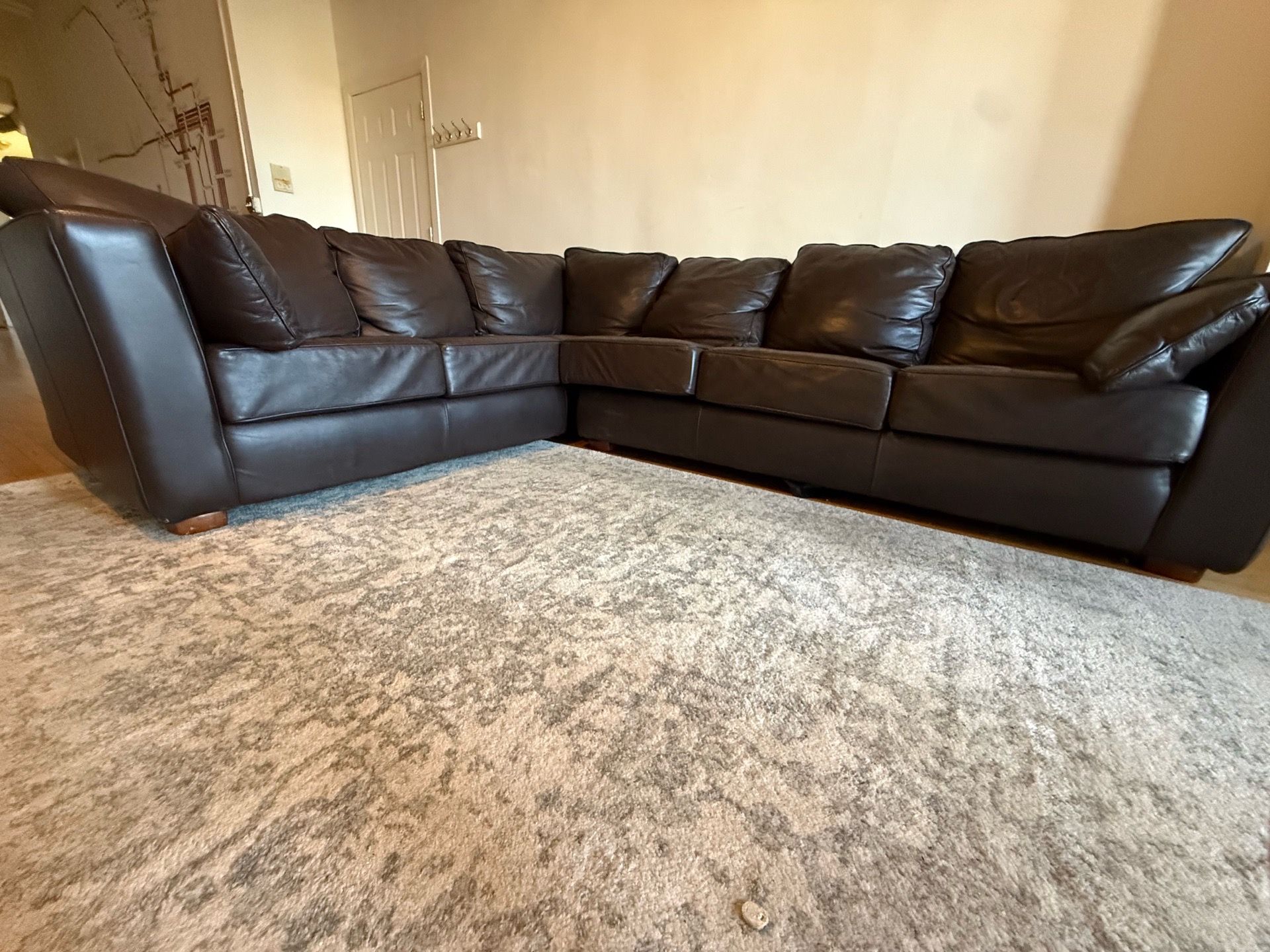 Leather sofa