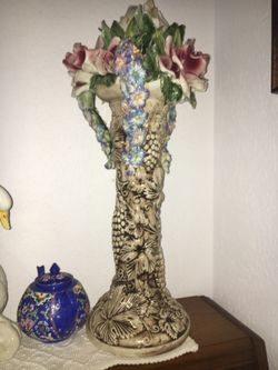 Italian capodimonte Flowers