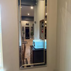 Large Gold Mirrors X2