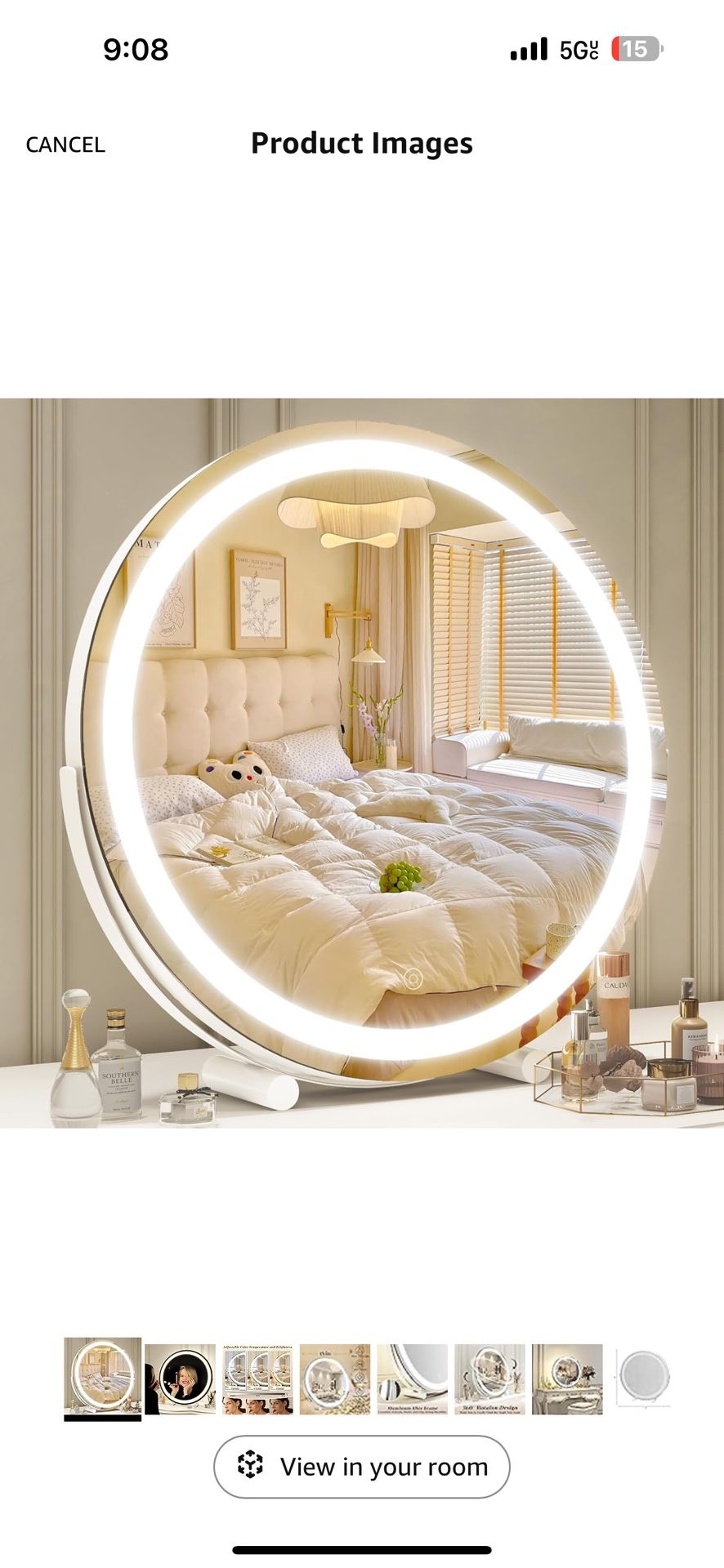 Vanity Makeup Led Mirror