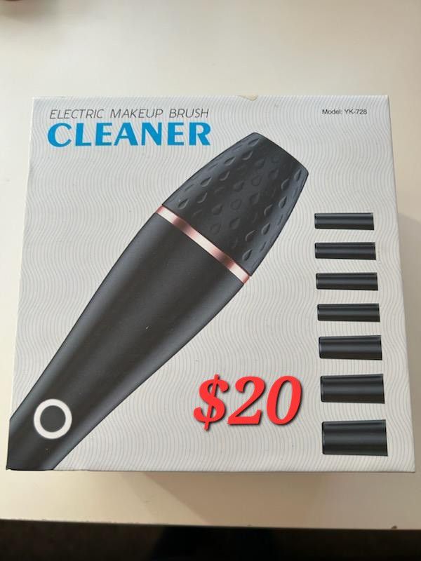 Electric Make up Brush Cleaner $20