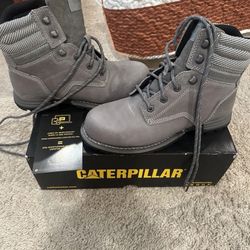 CAT PAISLEY WOMEN’S WORK STEEL TOE 6″ LACE UP BOOT-P91098