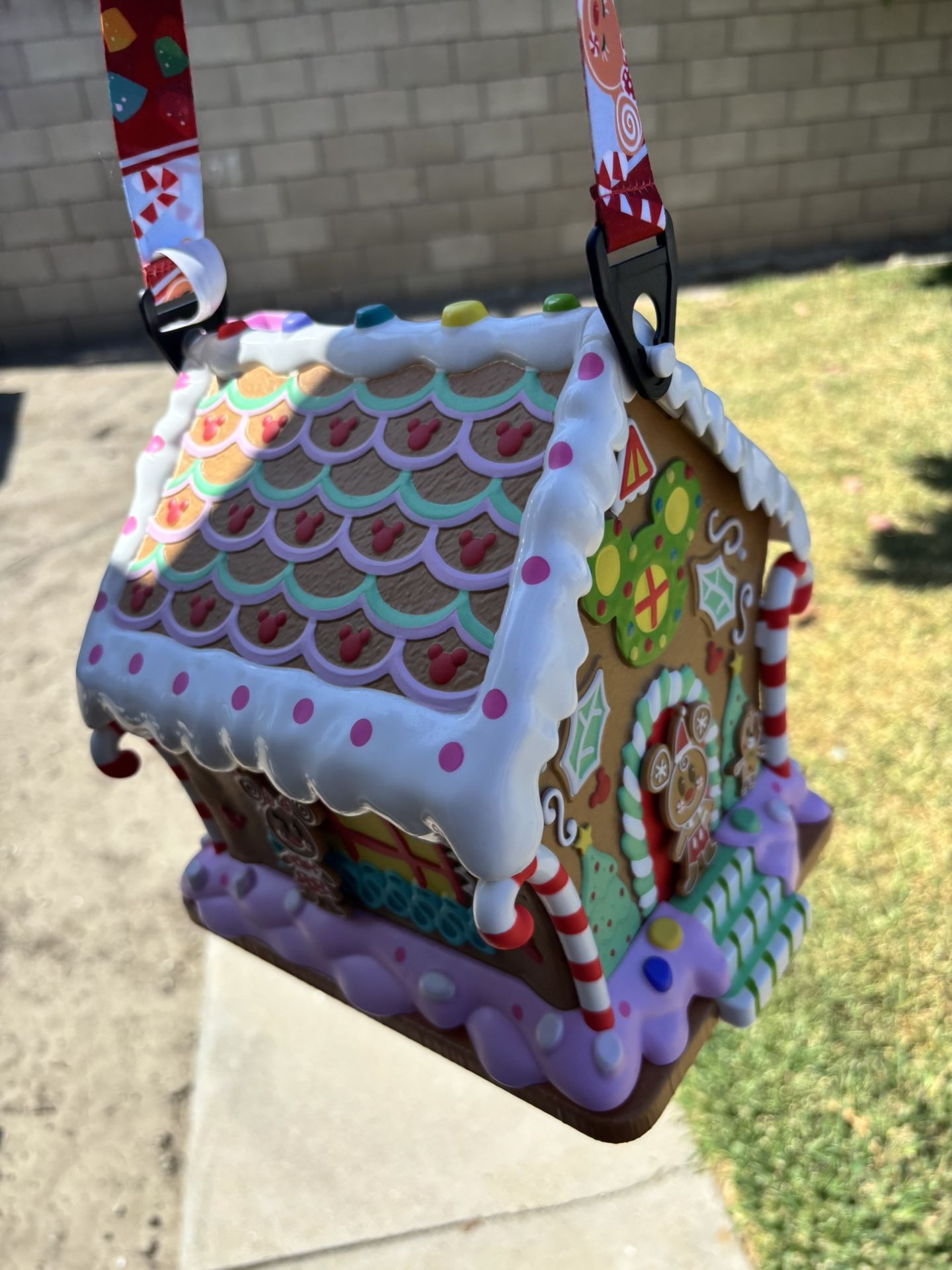 Disney Mickey & Minnie Gingerbread House Popcorn Bucket 