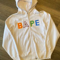 Bape Full Zip Up Hoodie Jacket