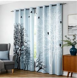 Curtains 95 inch Long 2 Panels,Original Price $50