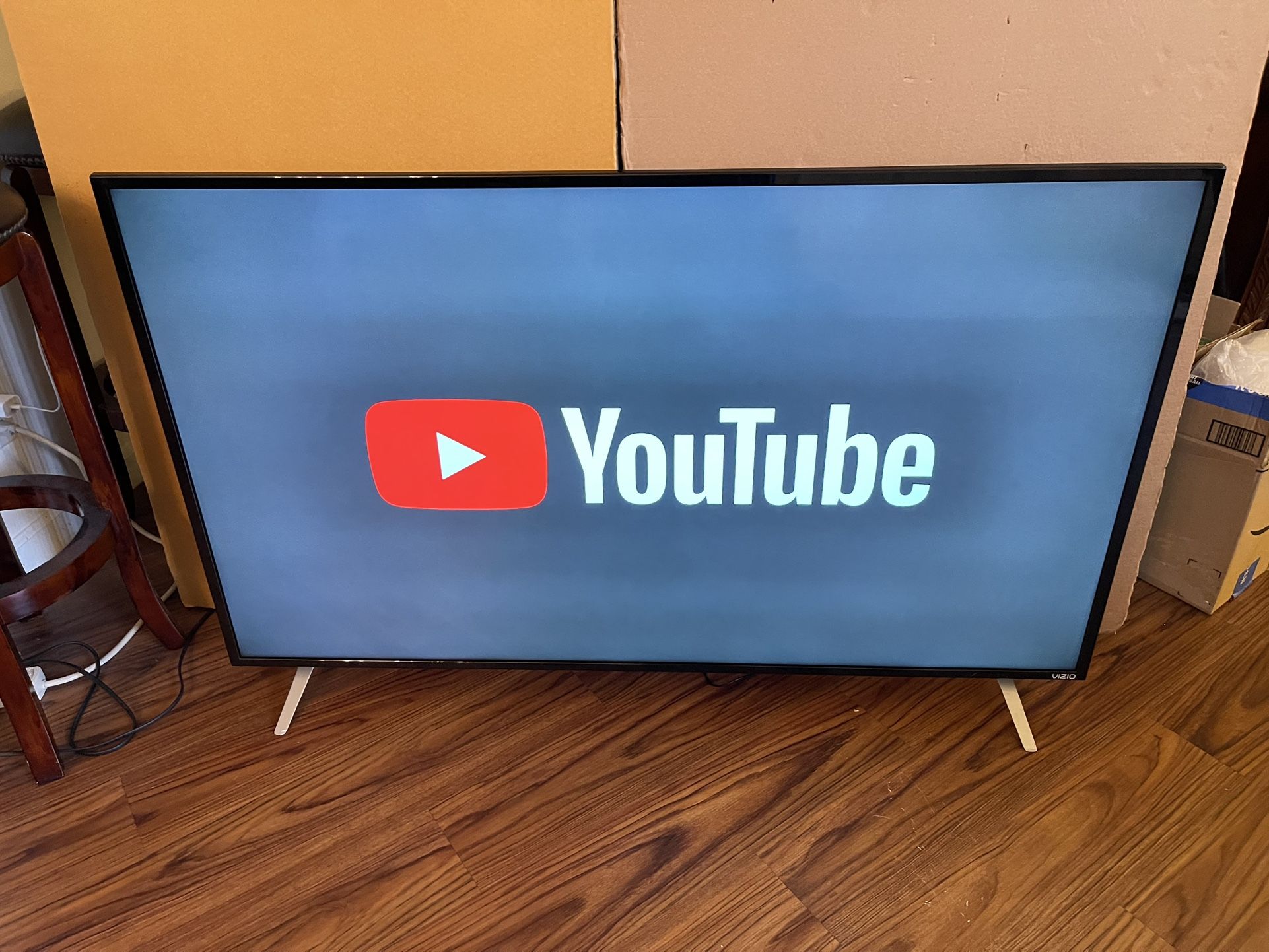 Vizio 55” SmartCast TV Smart 4K UHD In Good Condition With Remote Control $150 Firm On Price