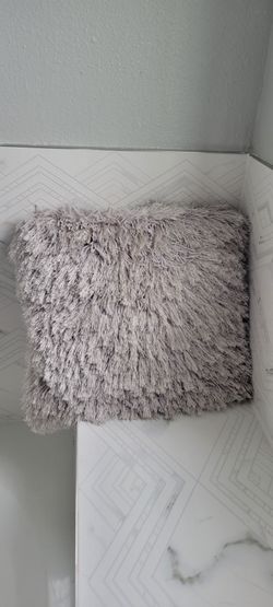 Cozy Grey Pillow