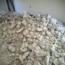 Free Concrete  Rock For Fill Anything  Msg  Me Thanks 