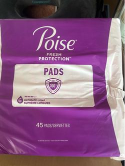 180 Poise incontinence Pads