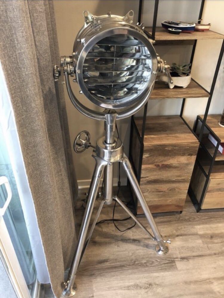 RH Restoration Hardware Nautical Sea light floor lamp