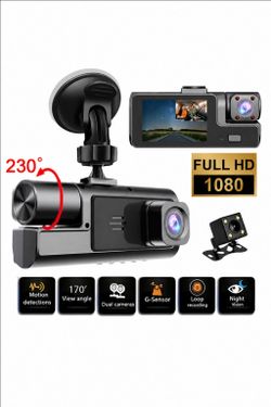 Dual Lens Full HD 1080P Dash Cam