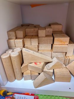Wooden blocks