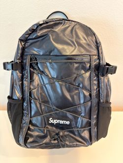 Supreme Backpack Black Glossy