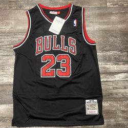 Michael Jordan (all Sizes) Black/red Throwback Classic Chicago Bulls Basketball Jerseys 