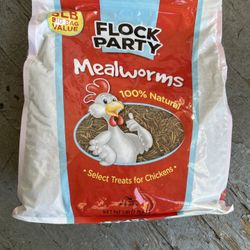 Flock Party Mealworms 5LB