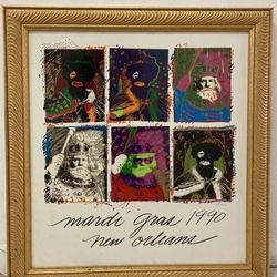 Mardi Gras 1990 - Framed Poster 