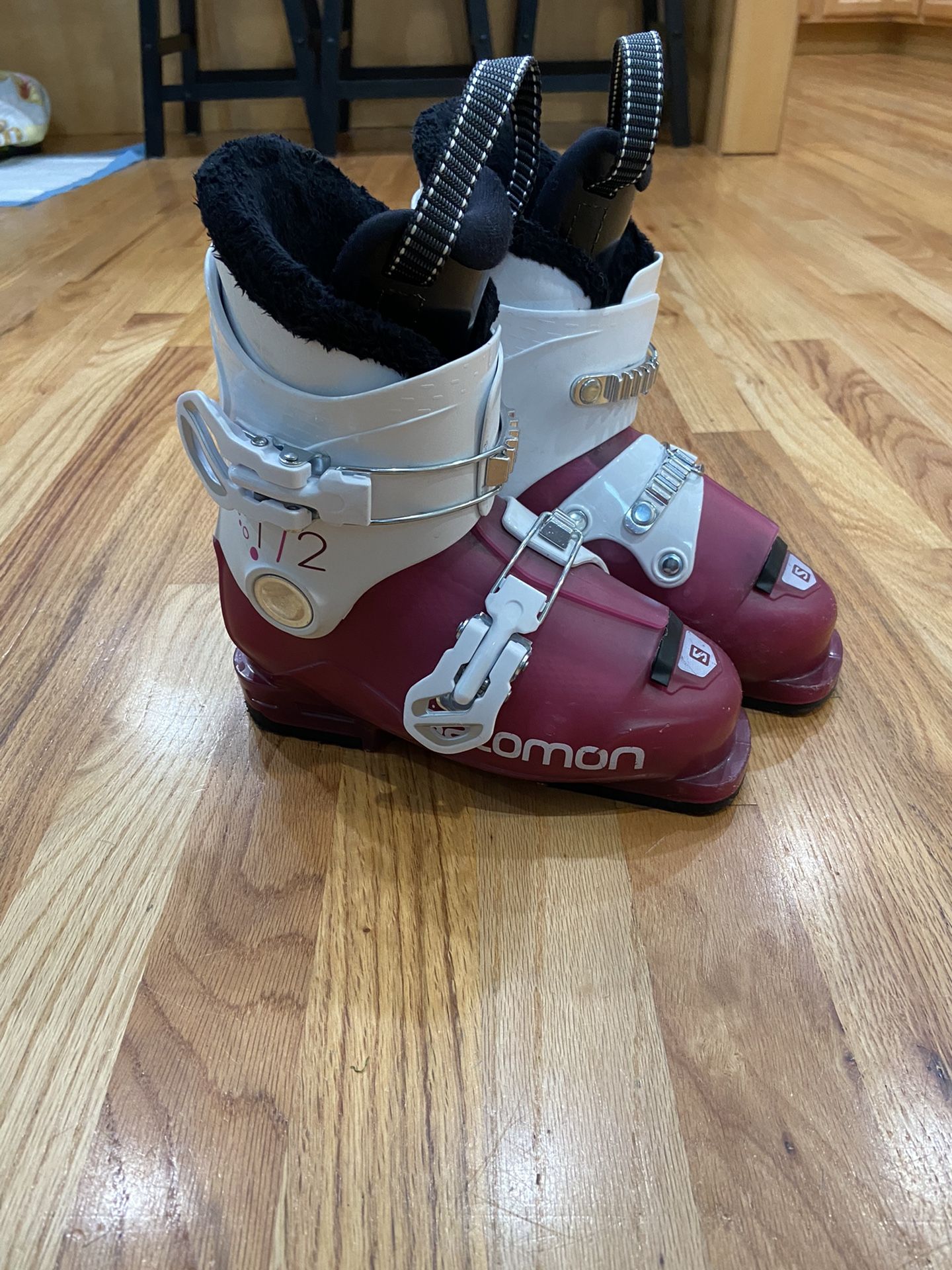 salomon girly t2 ski boots Team T3 thermicift booties adapt to the morphology of young feet Salomon T2 Girly Vert Tra/wh/ac