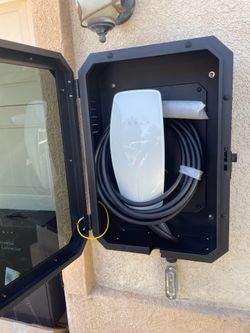 Universal level 2 EV car Charger outlet install Nema 14-50 Tesla wall connector Charger