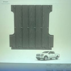 NEW Truck Bed Mat. For Ford F-150 (5.5FT) 2015 thru 2025 Truck Bed (Include F150 Lightning 2022 thru 2024 All Weather Protector TPE 