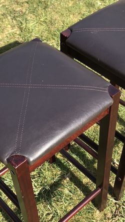 2 Barstool chairs, High dining Stools 25”