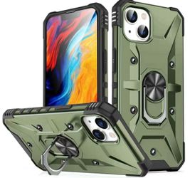Stylish TPU+PC 2 In 1 Shockproof Case 360° Rotating Kickstand Heavy Duty Anti-drop Case For IPhone 14 Pro Max Gift For Birthday/Easter/Boy/Girlfriends