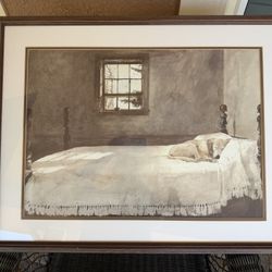 Wyeth’s  Master Bedroom, Monet’s Sunrise