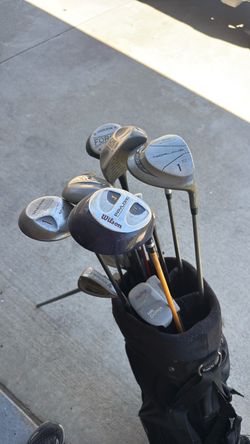 Golf clubs with bag set
