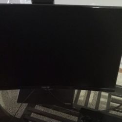 144hz Asus Tuf Curved Monitor 24"