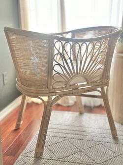 RATTAN BABY BASSINET (100% New)