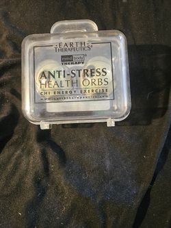 EARTH THERAPEUTICS MIND BODY THERAPY ANTI-STRESS HEALTH ORBS CHI ENERGY EXERCISE