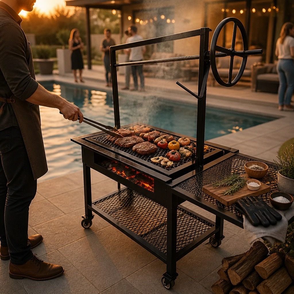 Santa Maria bbq grill