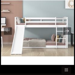 White Bunk Bed