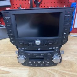 Acura TL Type S Navigation Screen & Radio