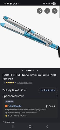 Babybliss pro titanium orig $209 asking $80