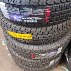 New Set Of Tires 205b75 14 St 