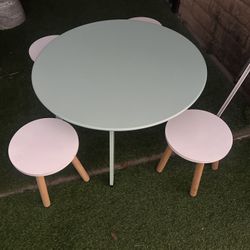 Kids Table & Chairs Set