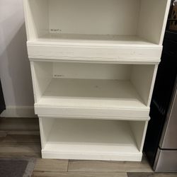 Used Pottery Barn Shelving Storage System $100