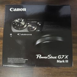 Canon PowerShot G7 X Mark III
