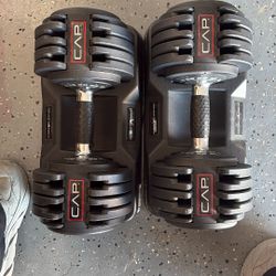 CAP adjustable dumbbells 