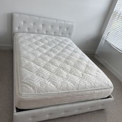 Leather Platform Bed