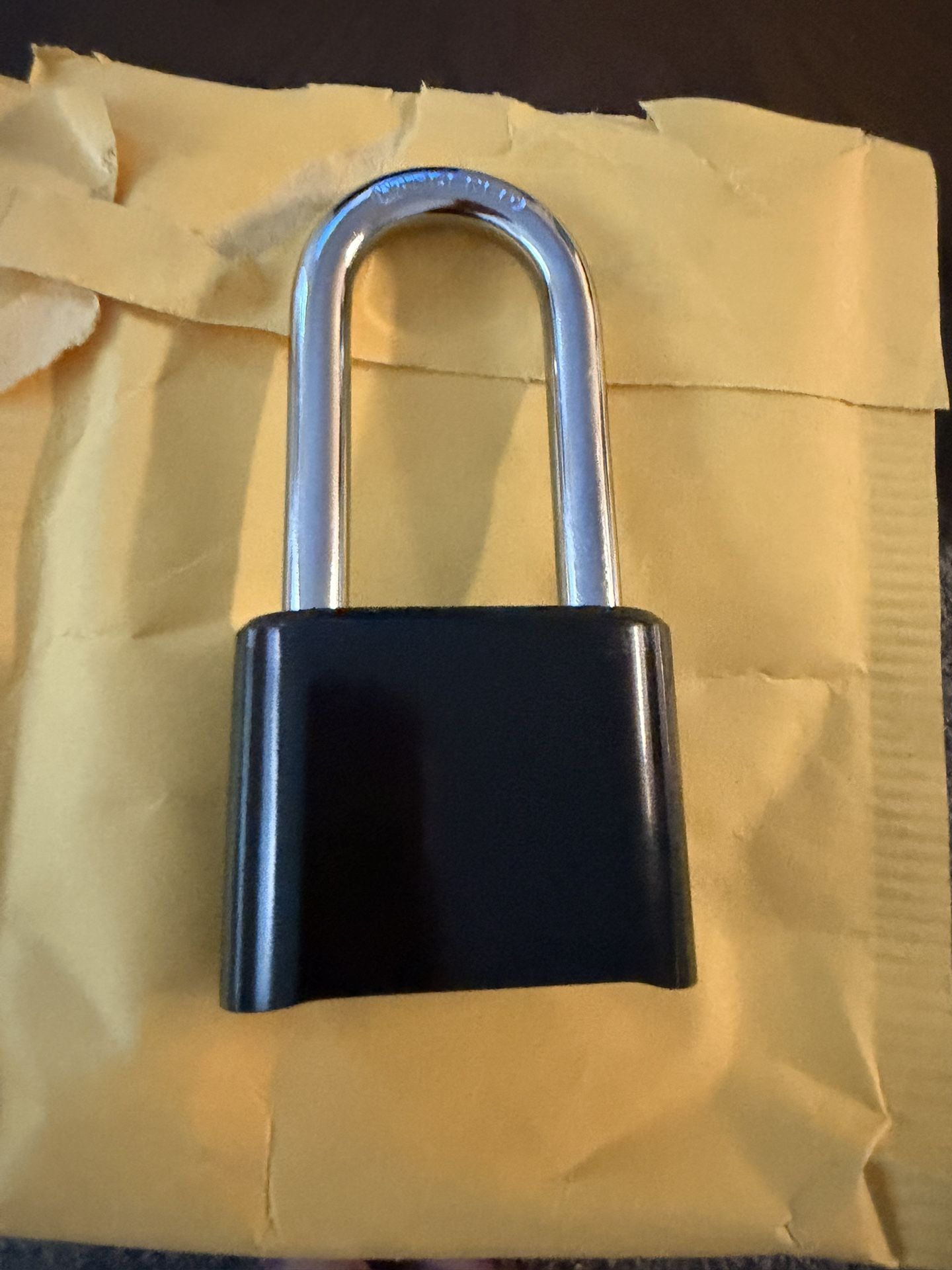 2.5in Long Shackle Combination Lock, Diyife Large Outdoor Weatherproof Padlock, Design of Hidden Password & High Security, Resettable Combination Lock