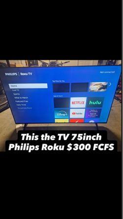 Philips Roku Tv 75 Inch